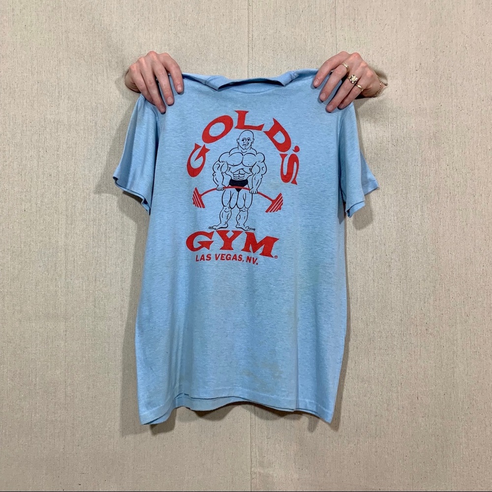 VINTAGE GOLDS GYM TEE